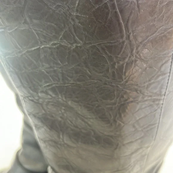 UGG Women's Channing II Boots Leather Sheepskin Sock Liner Black Size 10 - Picture 5 of 14